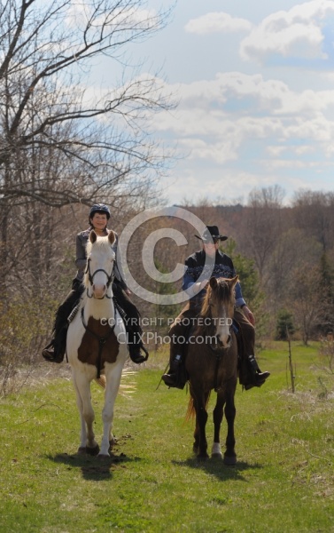 Trail Riding Couple