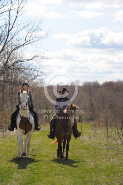 Trail Riding Couple