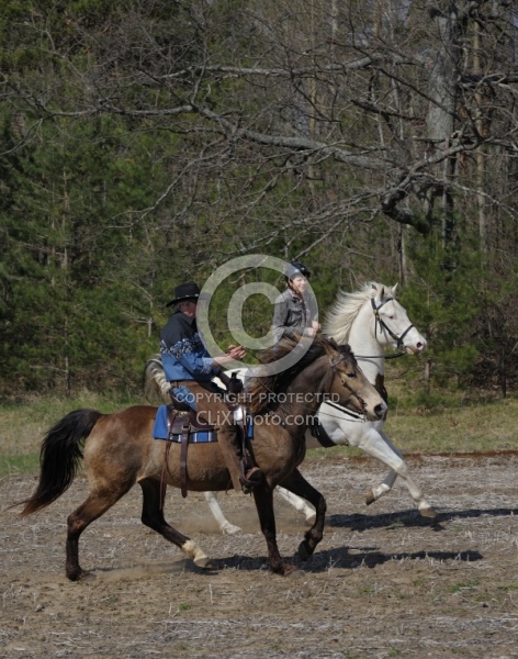 Trail Riding Couple