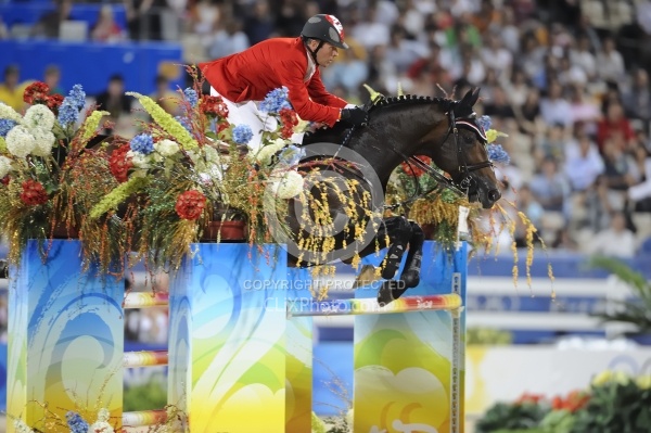 Eric lamaze & Hickstead Eric Lamaze and Hickstead Hong Kong Olympics