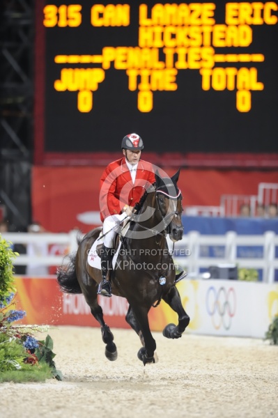 Eric lamaze & Hickstead Eric Lamaze and Hickstead Hong Kong Olympics