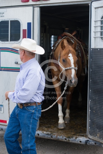 Unloading From Trailer