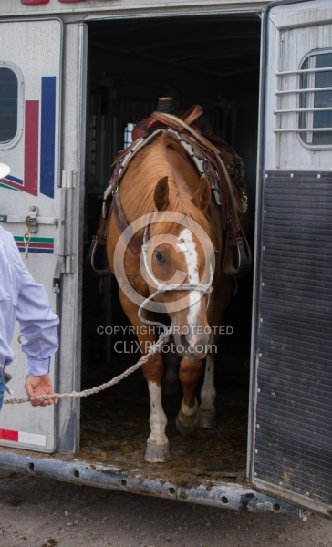 Unloading From Trailer