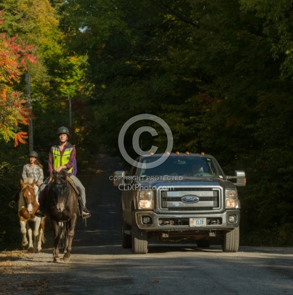 Encountering Cars While Riding on the Road