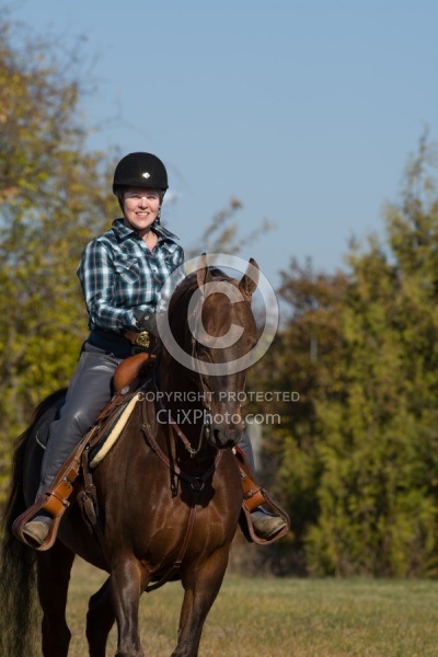 Saddlebred Ridden Western