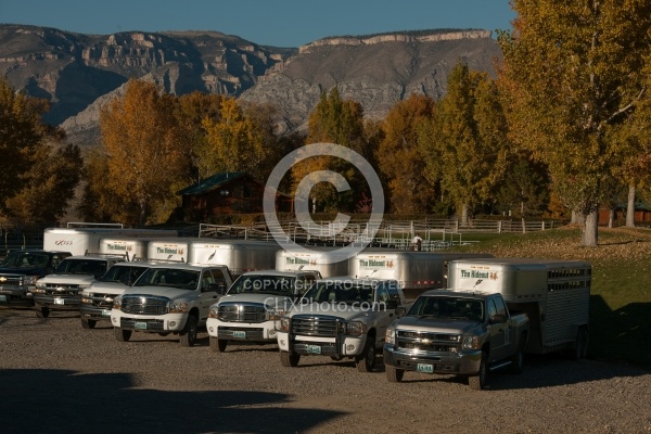 Trucks and Trailers at The Hideout Guest Ranch