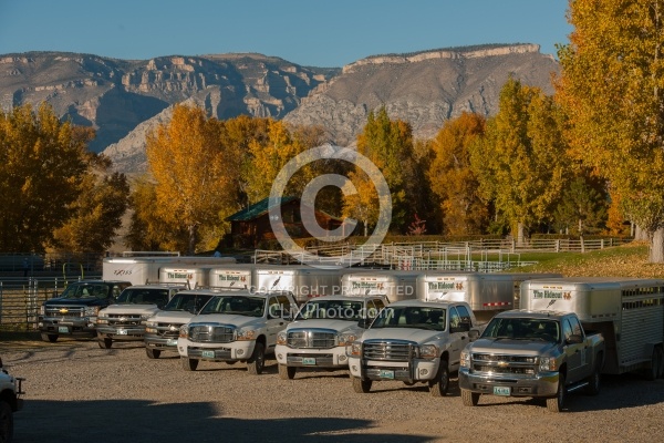 Trucks and Trailers at The Hideout Guest Ranch