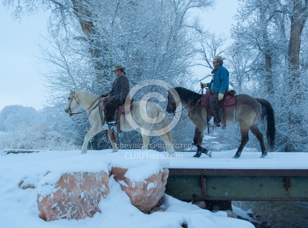Hideout Ranch Winter Workshop Marijn and Peter De  Co Owners of The Hideout Guest Ranch