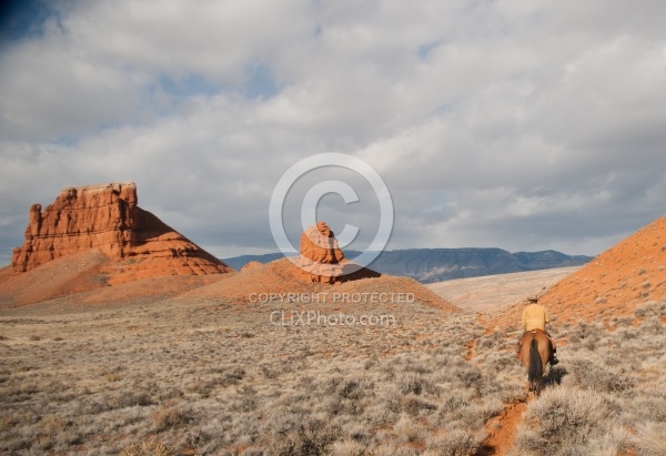 Trail Riding at The Hideout Guest Ranch