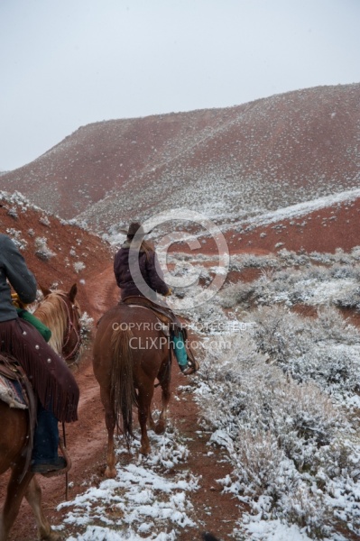 Trail Riding at The Hideout Guest Ranch