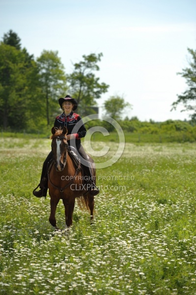 Western Trail Riding Spring Summer