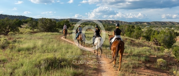 Galisteo Basin Evening Ride Enchantment Equitreks