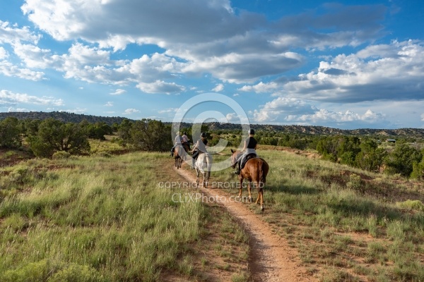 Galisteo Basin Evening Ride Enchantment Equitreks