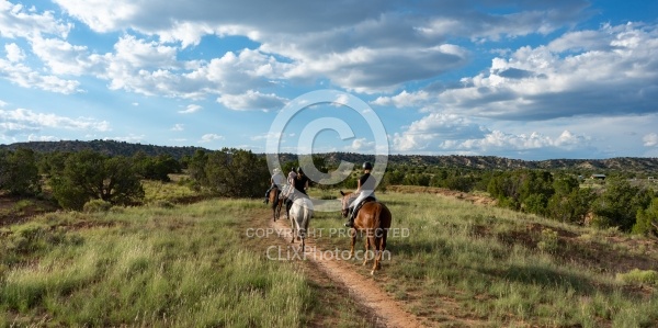 Galisteo Basin Evening Ride Enchantment Equitreks