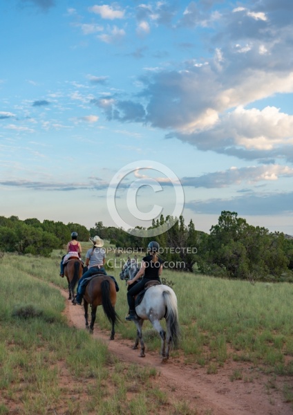 Galisteo Basin Evening Ride Enchantment Equitreks