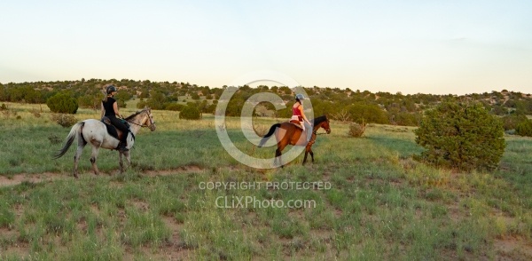 Galisteo Basin Evening Ride Enchantment Equitreks