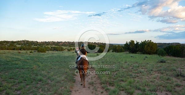 Galisteo Basin Evening Ride Enchantment Equitreks