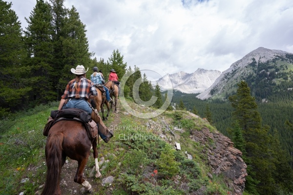 On the Trails - Lost Trail Ride - Anchor D