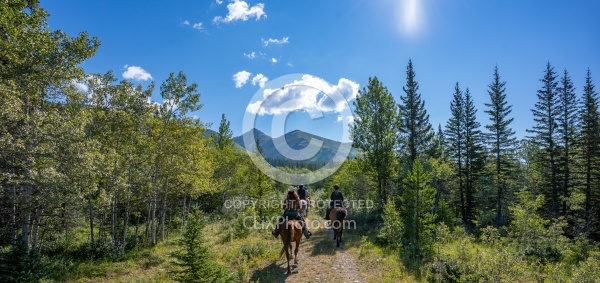 On the Trails - Lost Trail Ride - Anchor D