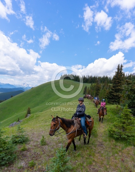 On the Trails - Lost Trail Ride - Anchor D