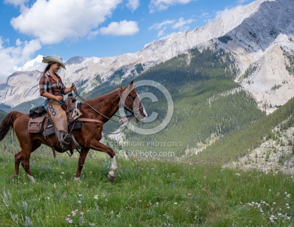 On the Trails - Lost Trail Ride - Anchor D