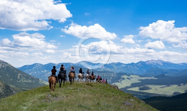 On the Trails - Lost Trail Ride - Anchor D