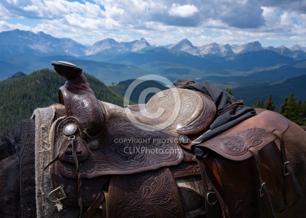 Scenic Views on the Lost Trail Ride with Anchor D