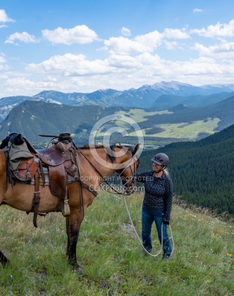Scenic Views on the Lost Trail Ride with Anchor D