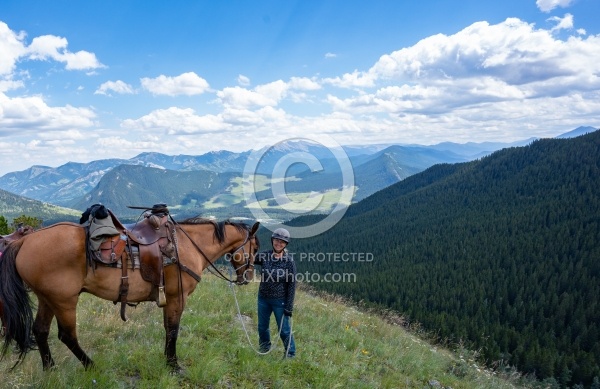 Scenic Views on the Lost Trail Ride with Anchor D