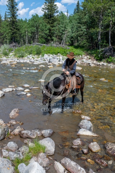 Chad on Stretch Crossing River