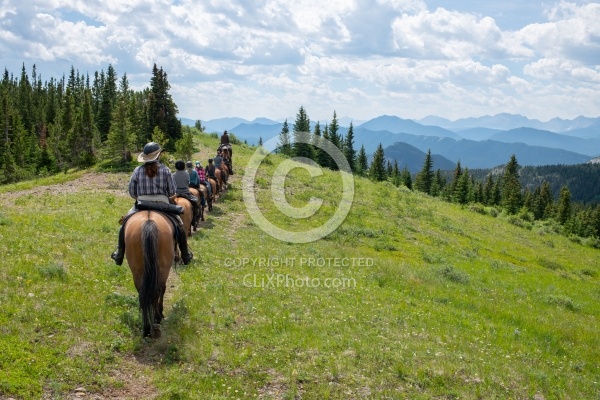 On The Trails - Lost Trail Ride - Anchor D