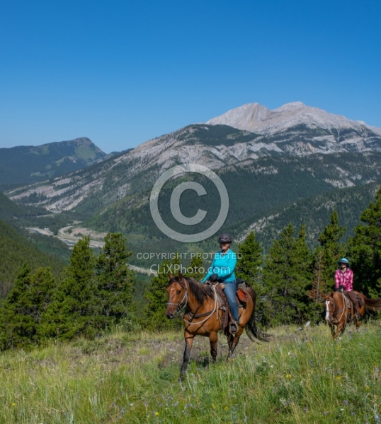 On The Trails - Lost Trail Ride - Anchor D