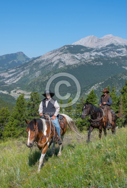 On The Trails - Lost Trail Ride - Anchor D