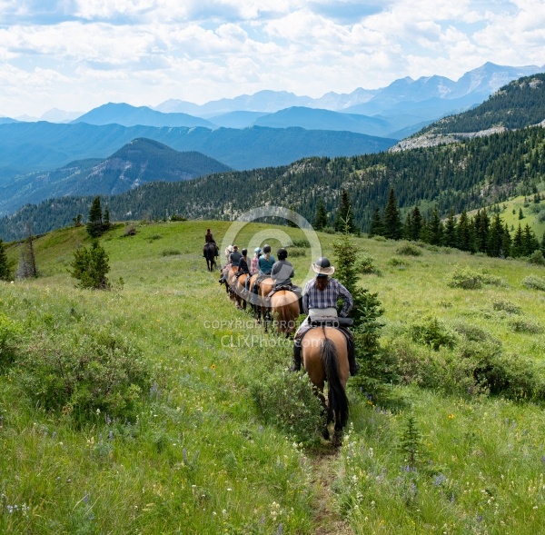 On The Trails - Lost Trail Ride - Anchor D