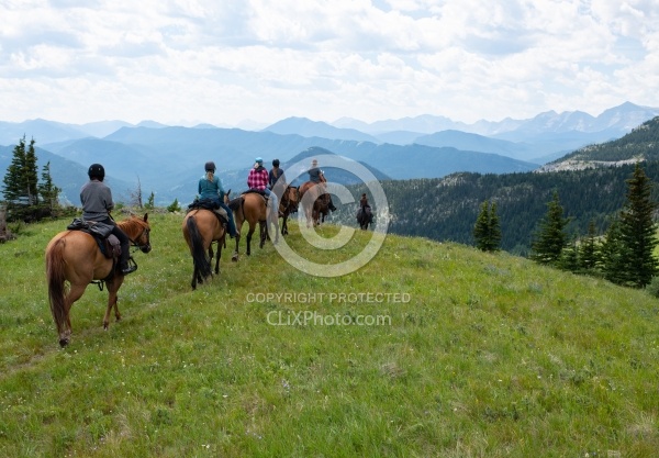 On The Trails - Lost Trail Ride - Anchor D