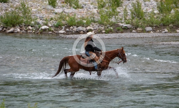 River Crossing - Lost Trail Ride - Anchor D