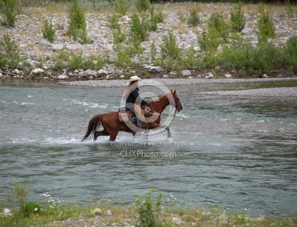 River Crossing - Lost Trail Ride - Anchor D