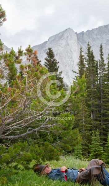 Dewey on te Anchor D Lost Trail Ride