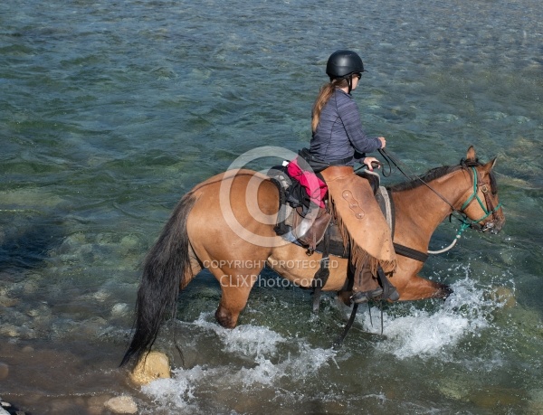 River Crossing - The Lost Trail Ride - Anchor D