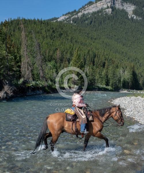 River Crossing - The Lost Trail Ride - Anchor D