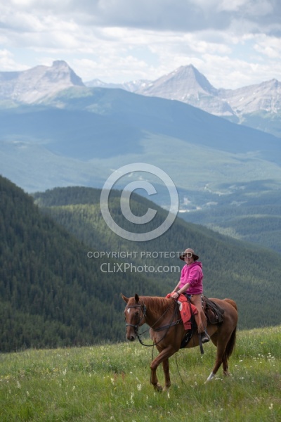 On the Trail with Anchor D Lost Trail Ride