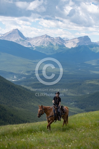 On the Trail with Anchor D Lost Trail Ride