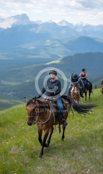 On the Trail with Anchor D Lost Trail Ride