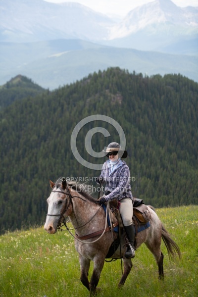 On the Trail with Anchor D Lost Trail Ride