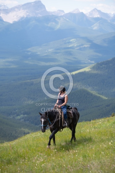 On the Trail with Anchor D Lost Trail Ride