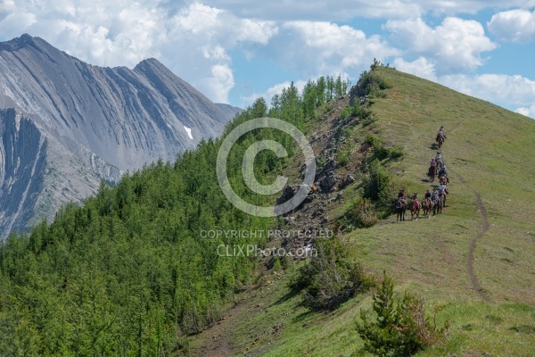 On the Trail with Anchor D Lost Trail Ride