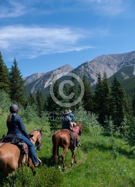 On the Trail with Anchor D Lost Trail Ride