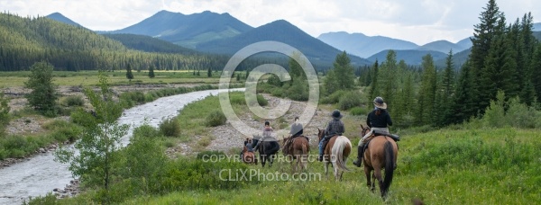 On the Trails - Lost Trail Ride - Anchor D