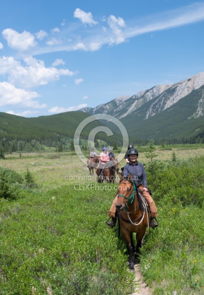 On the Trails - Lost Trail Ride - Anchor D