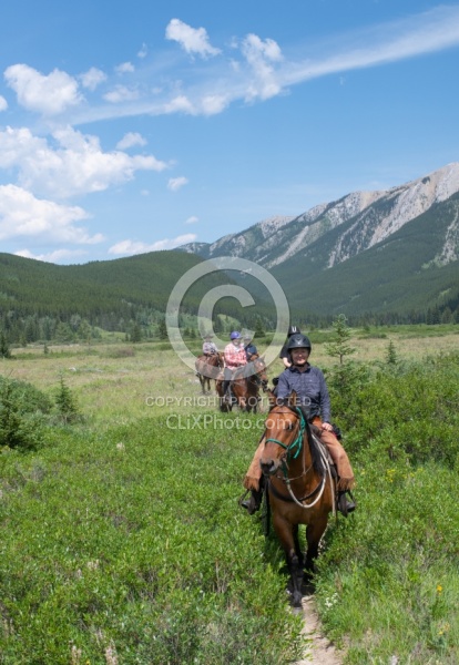 On the Trails - Lost Trail Ride - Anchor D